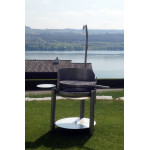 Fire Pit Stand INOX Dual System 900
